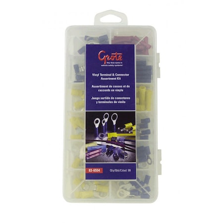 Pvc Terminal Assortment Kit,PK99