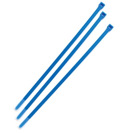 Standard Tie,Blue,8",50lb.,PK1000