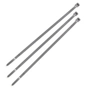 Standard Tie,Gray,8",50lb,PK1000
