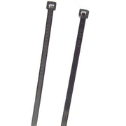 Cable Tie, 24 in L, 8 in Max Bundle Dia., Black, PA 6.6, 175 lb Strength, 50 PK