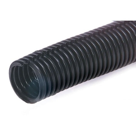 Split Flex Tubing,Black,1/2",7 ft.