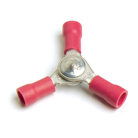 Connector 3 Way,22-18 Ga,PK5