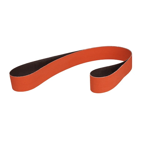 Cloth Belt 777F, Ceramic Aluminum Oxide, 80 Grit, Closed Coat Type