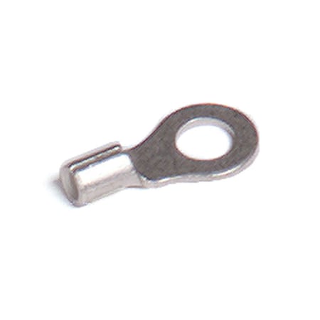 Ring Terminal, 1/4 in Stud Size, 600 V, 50 PK