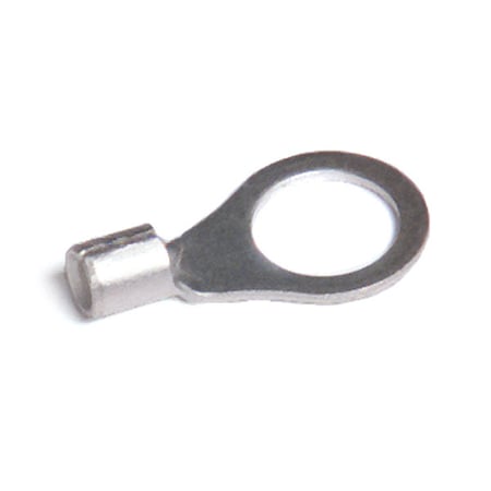 Ring Terminal, 1/4 in Stud Size, 600 V, 50 PK