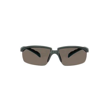 Series 2000, Safety Glasses, Anti-Fog & Anti-Scratch, Gray Lens, Gray Frame, 20 PK