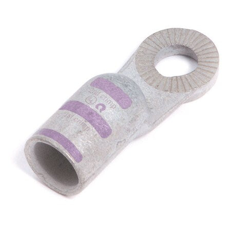 Stud Locking Terminal,3/0 Ga,3/8",PK5