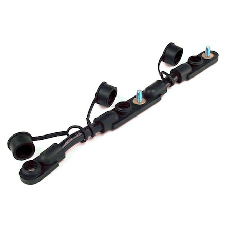 Battery Cables,2/0 Ga,14",Black
