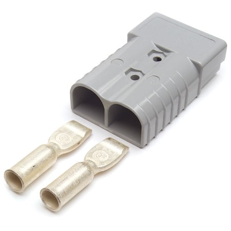 Replacement End,2 Ga,175 Amp,Grey