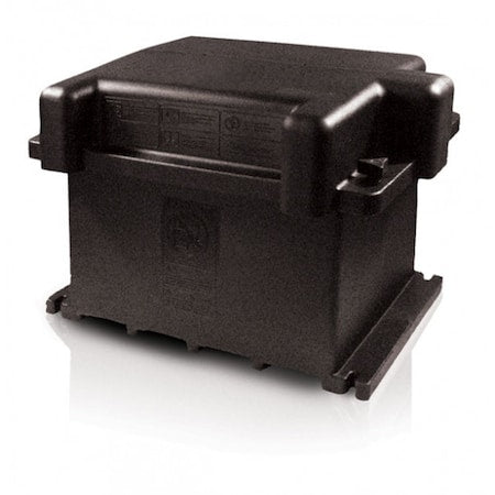 Battery Box,6V Dual,Gc2,Black