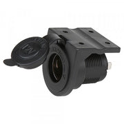 Socket 12V Panel Mount/Brkt