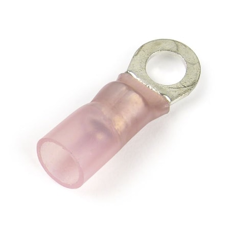 Ring Terminal, 1/4 in Stud Size, 600 V, 10 PK