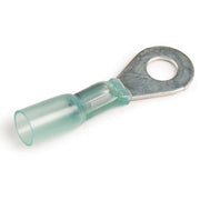 Ring Terminal, 1/4 in Stud Size, 600 V, 25 PK