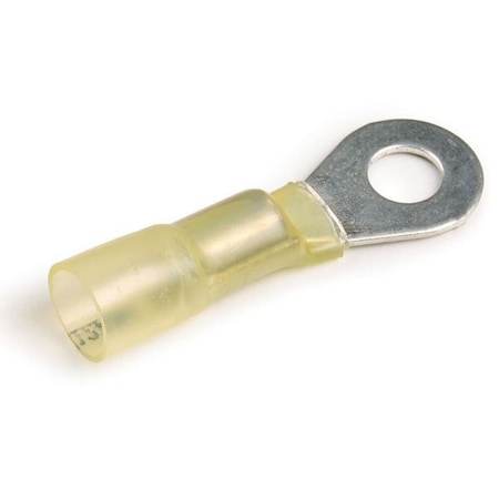 Ring Terminal, 1/2 in Stud Size, 600 V, 25 PK