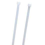 Standard Tie,White,15",120Lb,PK25