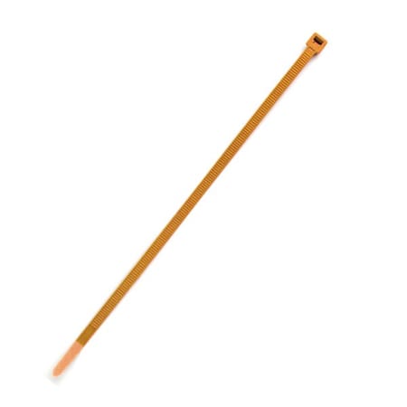 Standard Tie, Orange, 7.5", 50lb., PK25