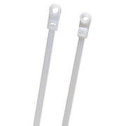 Mounting Tie, White, 7.6", 50lb., PK100