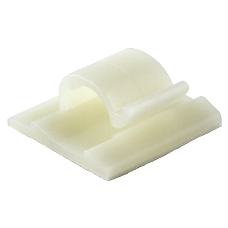 Clip, For Use With Hard Hats Transparent, 10 PK