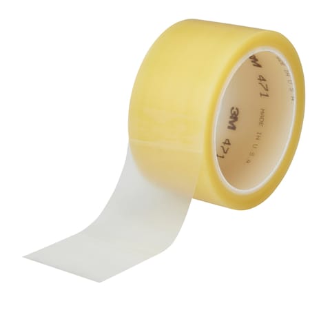Vinyl Tape 471, Transparent, 1, PK24