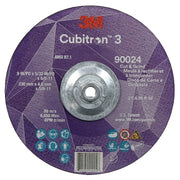 Cut-Off and Grinding Wheel, Type 27, 9 in Dia, 0.156 in Thick, 5/8"-11 Arbor Hole Size, Ceramic