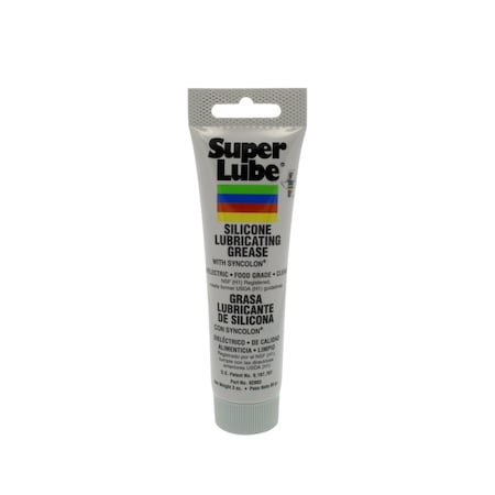 3 oz., Tube, Synthetic, White