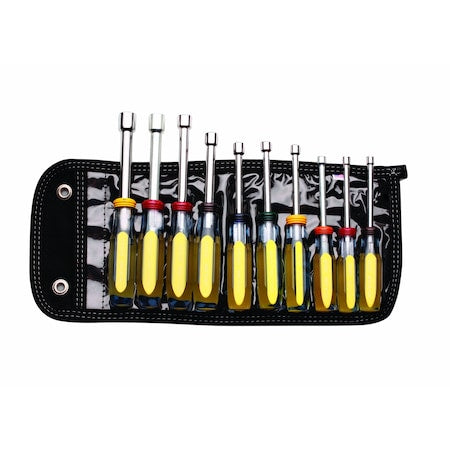 Nut Driver 10 Piece Set Hollow Shaft w/P