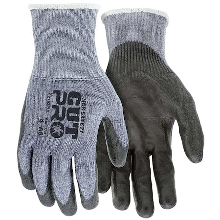 Cut Resistant Gloves,Black/Blue,XXS,PR