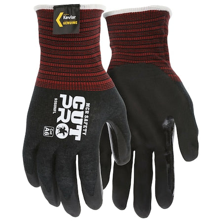 Vend Glove, Cut Level A6 ,Nitrile ,Foam ,M 1 PR