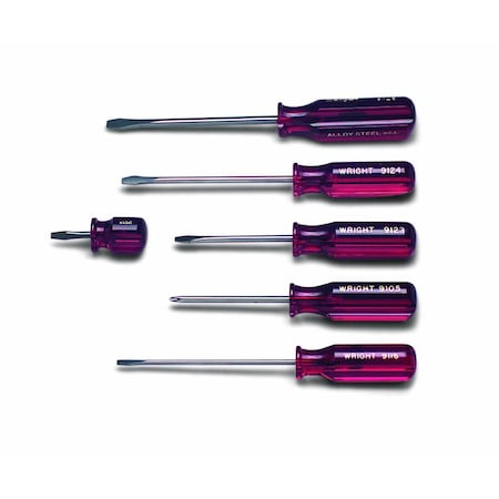Phillips and Slotted ScrewDrr 6 Pc Set