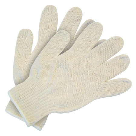 Gloves,Cotton,Knit Wrist,L,PK12