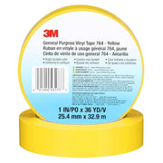 GenerlPurposeVnylTp764Yellow, 1n, PK36