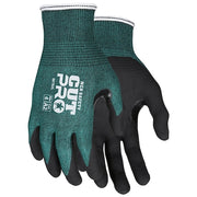 Cut-Resistant Coated Gloves, Cut Level A2 ,Nitrile ,Sandy ,S 1 PR