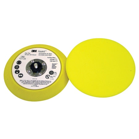 Hk Disc Pd 70138,6inx3/4 In 5/16-2, PK10, 6" Diameter, Center Hole, Molded TYPE
