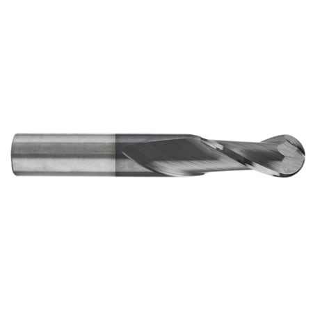 Carbide End Mill, 2-1/2 in,CEM1764B2TICN