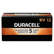 Coppertop 9V Alkaline Battery, 9V DC, PK12