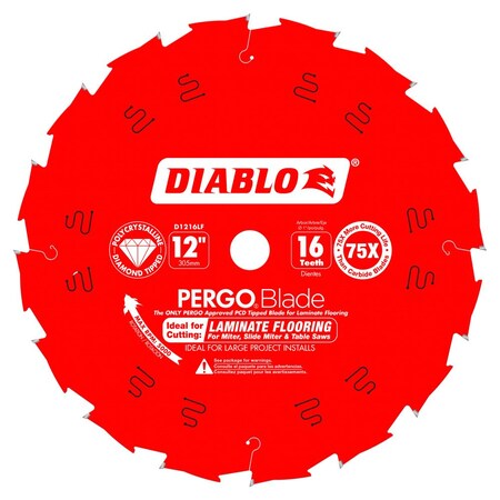 CircularSawBlade,PCD,Dia:12