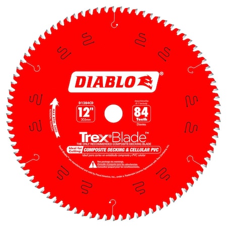 Composite Deck Blade,12 in dia x 84T