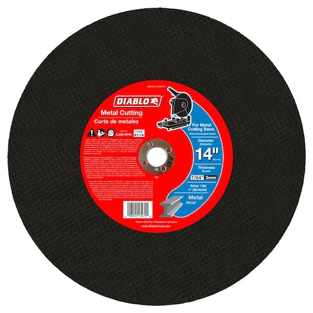 Chop Saw,14 in dia,7/64" Thickness