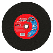 Abrasive Cut-Off Wheel, Type 1, 14 in Dia, 1/8 in Thick, Ceramic