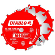 Dado Saw Blade Set,8 in dia