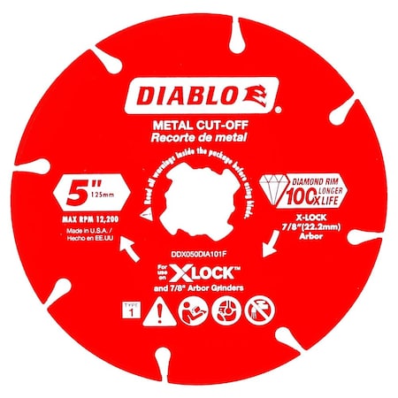 DiamondSawBlade,Diam:5",Arbor:7/8