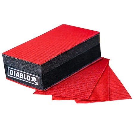 Reusable Hand Sanding Block,3-2/3"x9