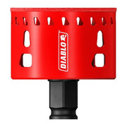 Diamond Grit Hole Saw,2-1/2 in dia
