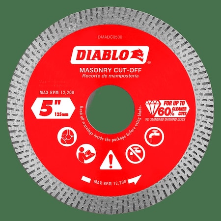 DiamondSawBlade,Diam:5",
