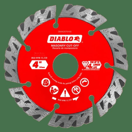DiamondSawBlade,Diam:4",