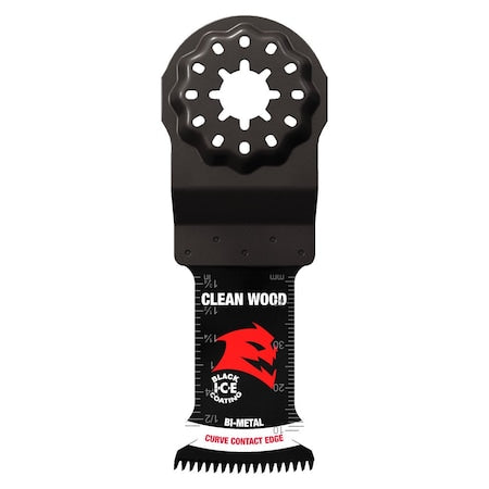 Oscillating Blade,1-1/4 Width o/Cut
