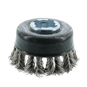 X-LOCK Stainless Steel Knot Cup Brush,2