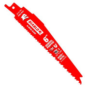 6 in x 8/14 TPI Reciprocating Saw Blade, 15 PK