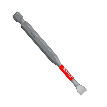 Slotted Drive Bits,3-1/2 in L,PK2