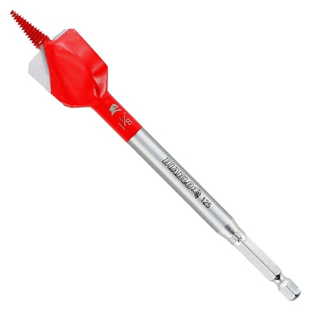 Spade Bit f/Nail-Embedded W1-1/8 x 6in L